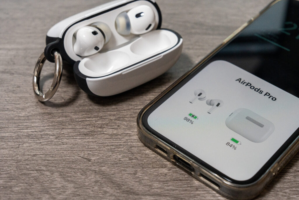 Airpods 充電確認方法